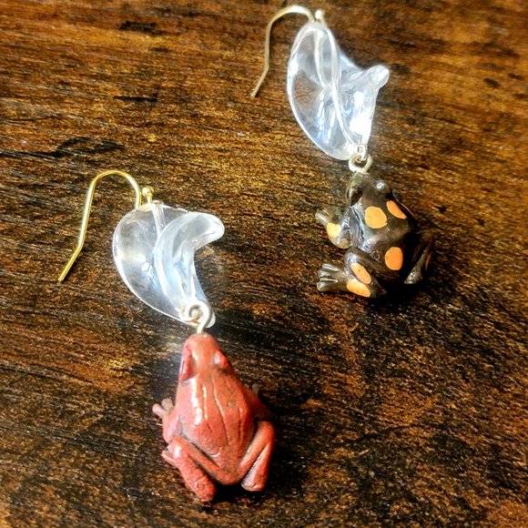 Handmade Re-Fashioned Earrings - Picture 9 of 12